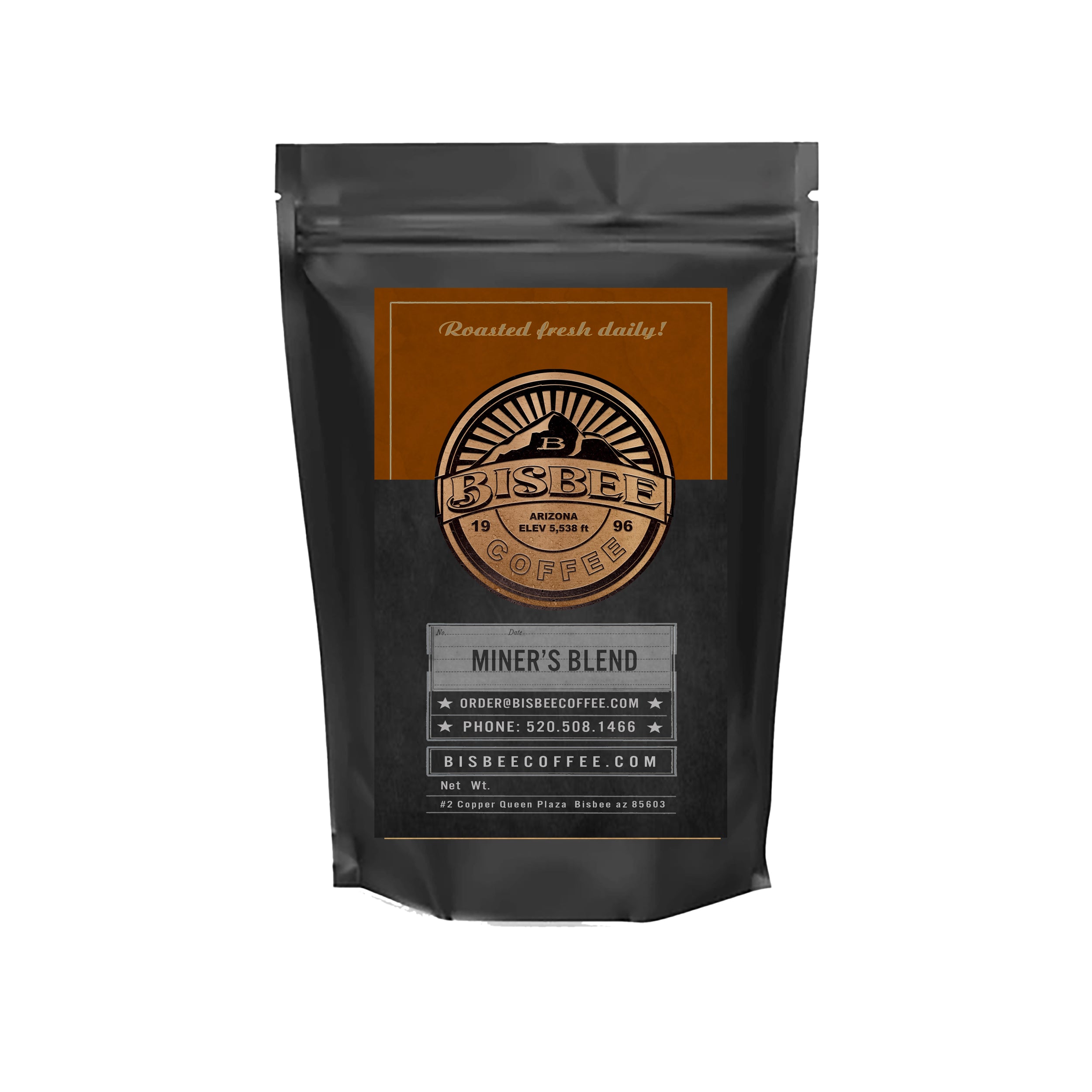 コーヒー Robby Miner's Blend (Medium-Dark Roast) – Bisbee Coffee