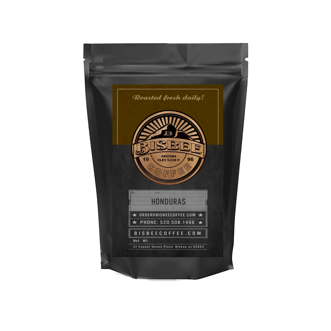 The Label Was Never the Point | Custom Coffee Bags | Bisbee Coffee Company